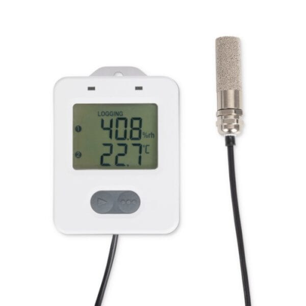 ETI ThermaData HTDF kosteusloggeri anturilla