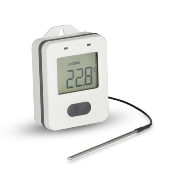 ETI ThermaData® ThermistorTB1F lämpötilaloggeri ulkoisella anturilla